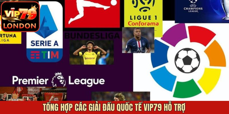 Khám phá các giải đấu quốc tế Vip79 hỗ trợ